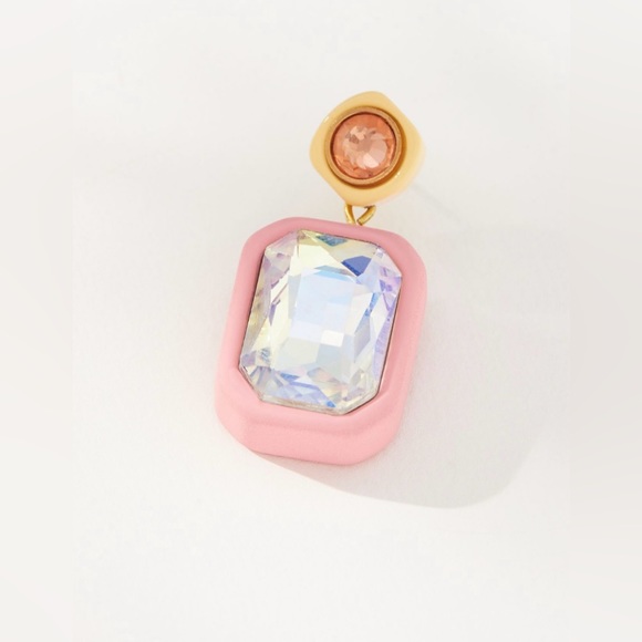 Anthropologie mixed shapes drop earring - Picture 3 of 15